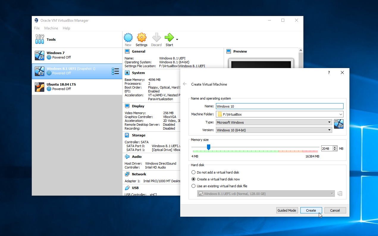 virtualbox for windows 10 32 bit download