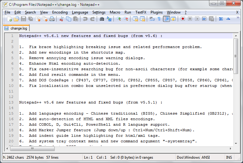 download the new version for apple Notepad++ 8.5.6