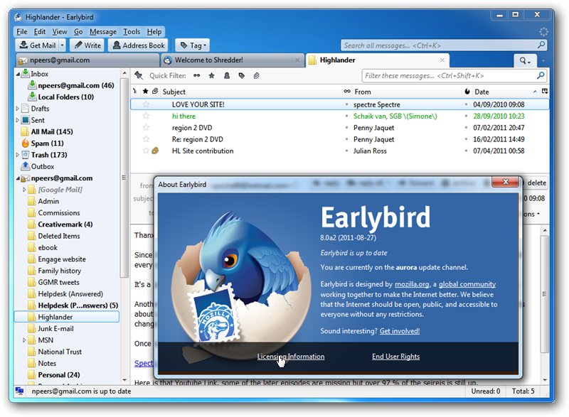 mozilla thunderbird 64 bit windows 7 download