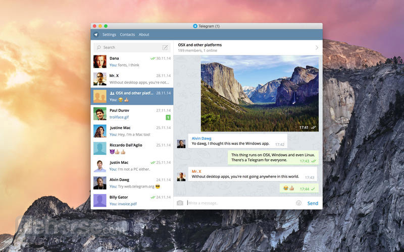 download telegram for mac