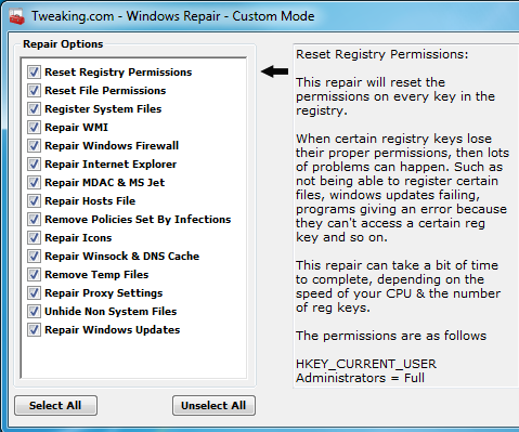 fix registry issues