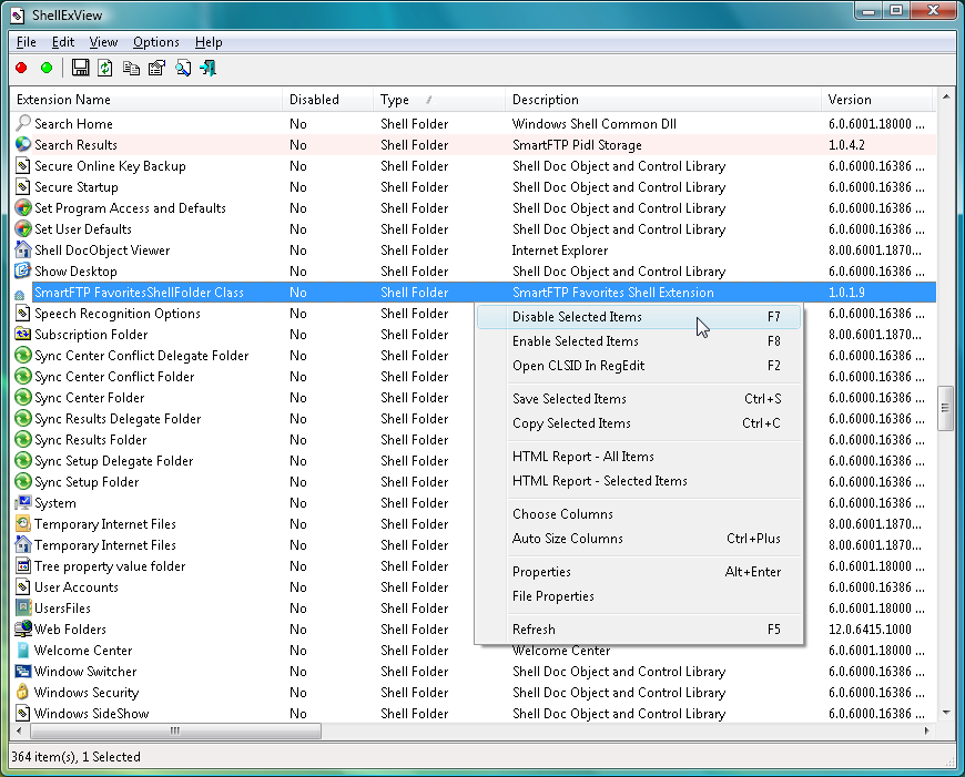 shellexview download windows 10