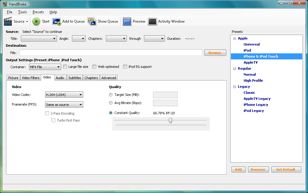 handbrake iso to mp4