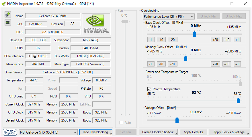 NVIDIA Inspector 1.9.7.6 free download - Software reviews ...