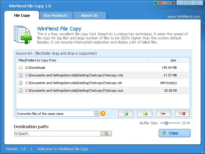 fast copy software for windows 7 64 bit