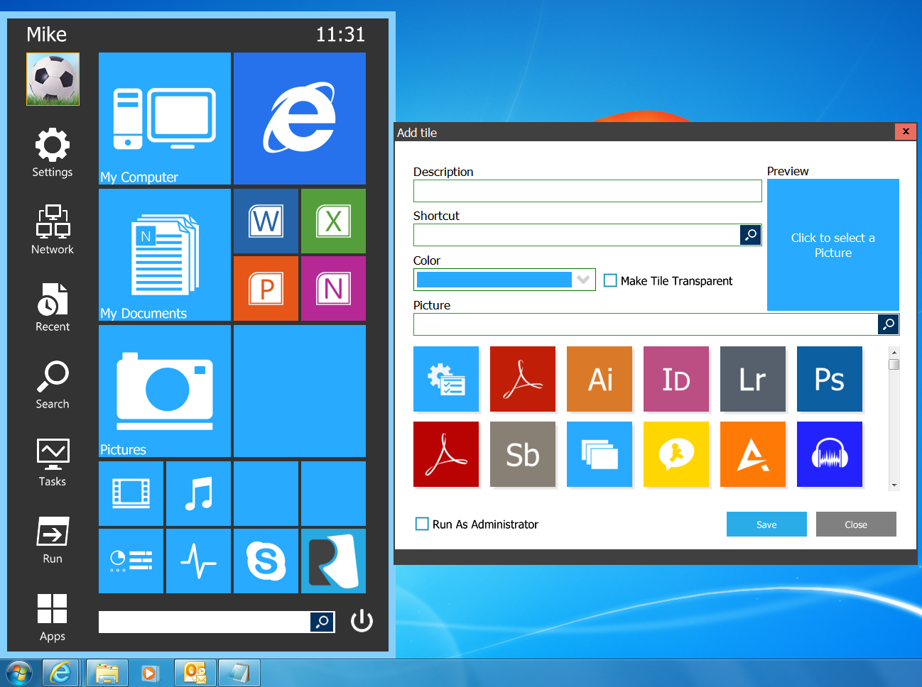 download software start orb windows 8