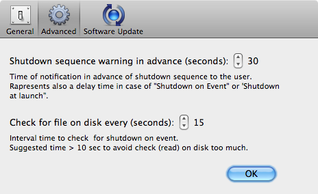 mac shutdown screen