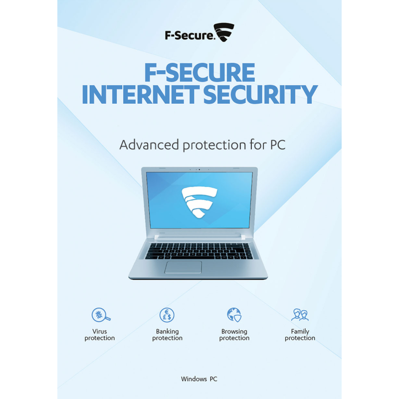 1 anno download F-SECURE INTERNET SECURITY 2020-3 dispositivi 