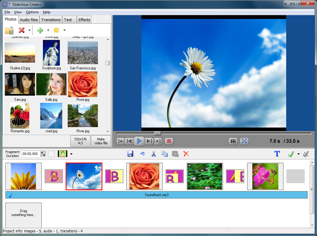 video and photo slideshow software free download