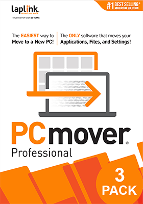 Laplink PCmover Professional v11 [3-Geräte]