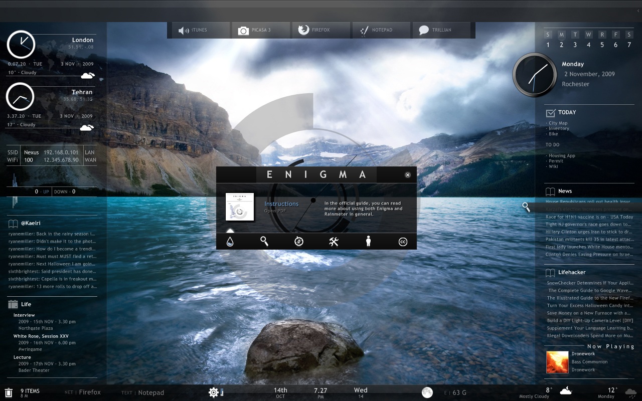 Rainmeter 4.1 Beta free download - Software reviews, downloads