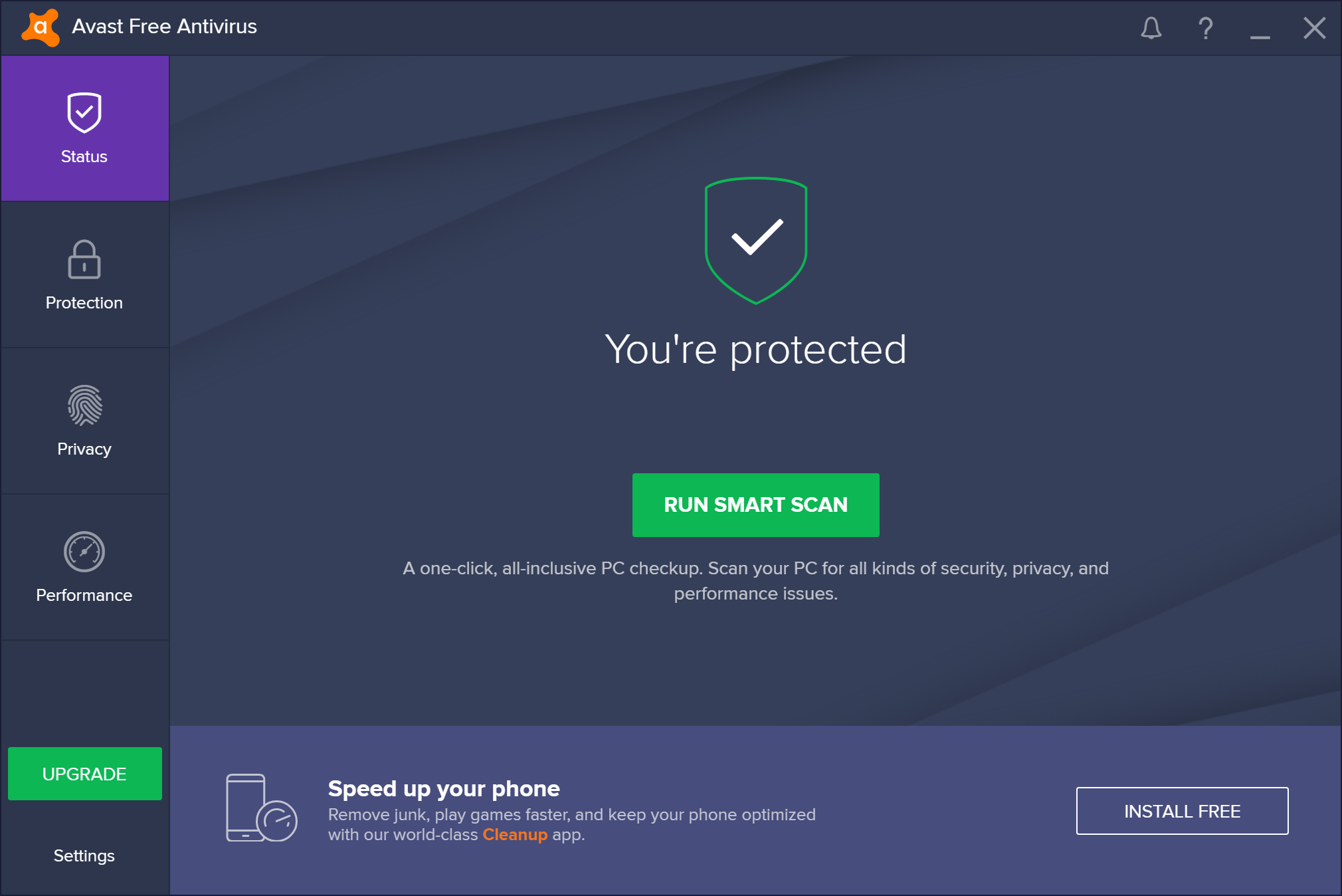 does avast free protect crypto miners