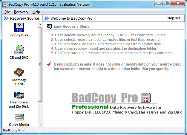 badcopy pro 4.10 registration key