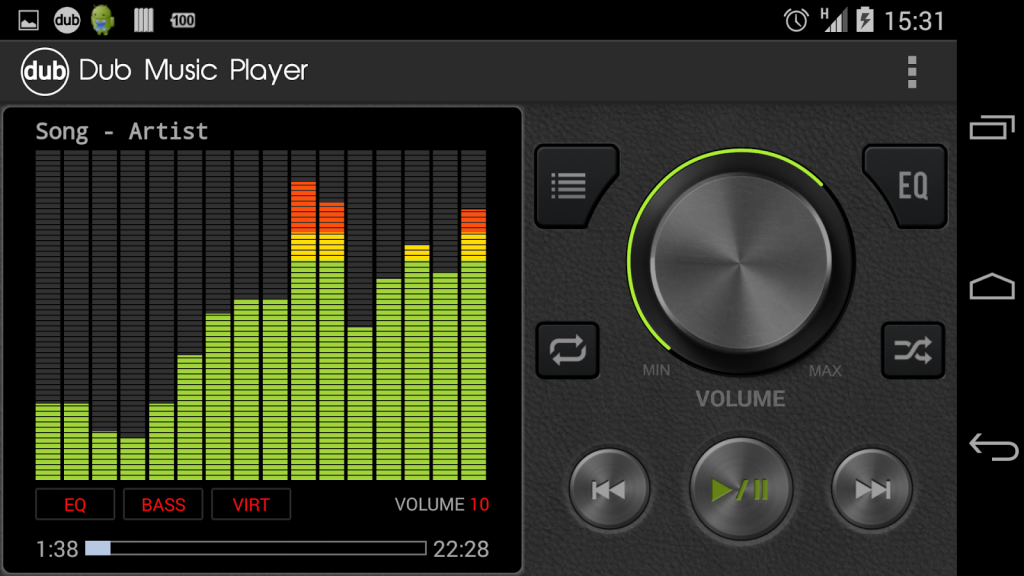 Dub Music Player + Equalizer 2.1 free download - Software ...