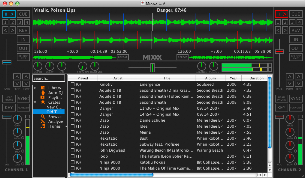 download the new version Mixxx 2.3.6