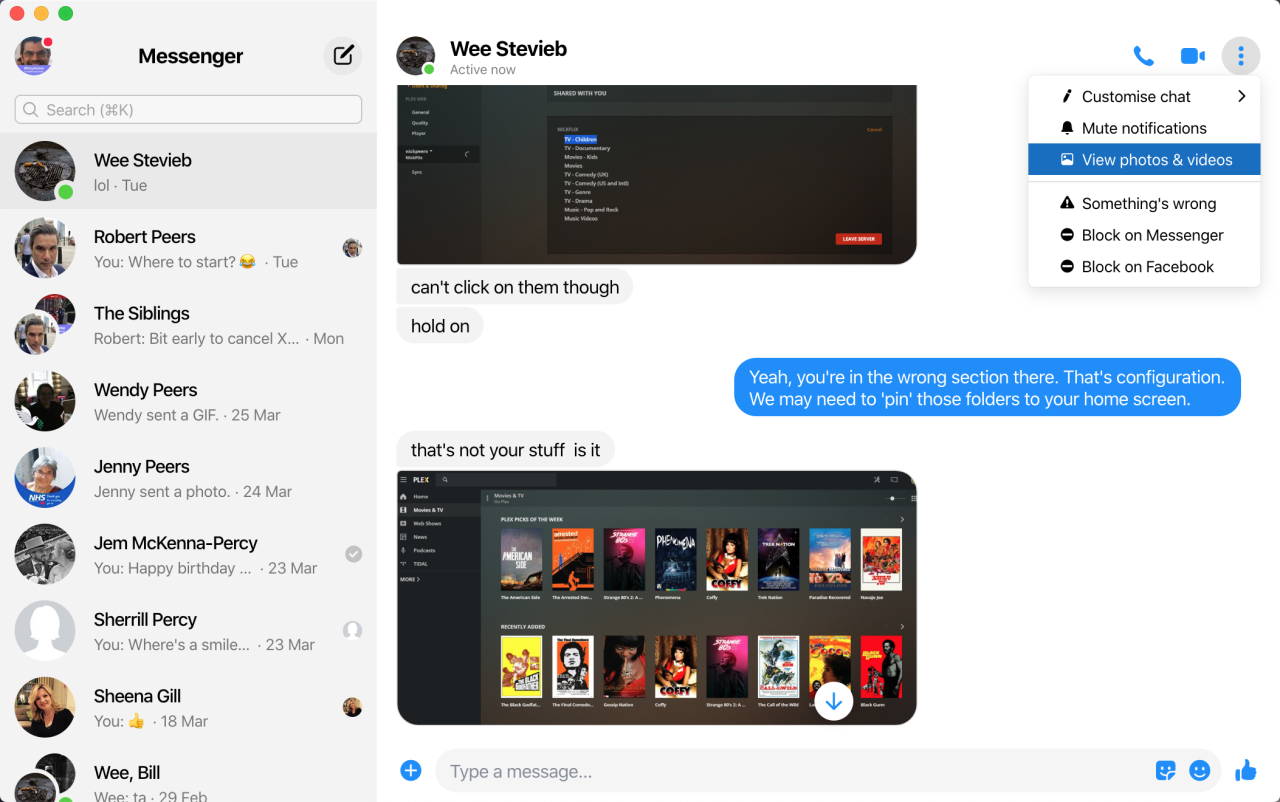 messenger for mac desktop review