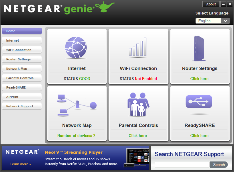 download free desktop netgear genie