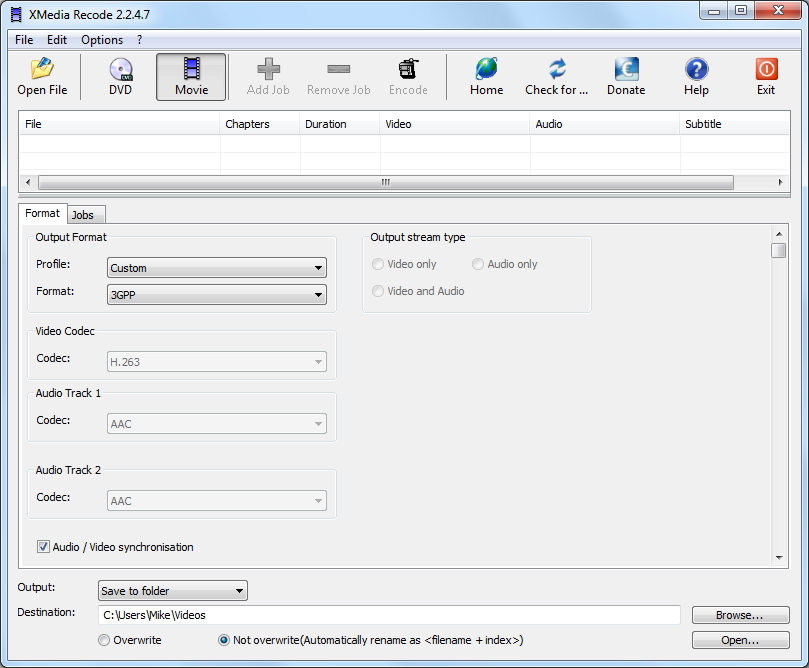 free instal XMedia Recode 3.5.8.0