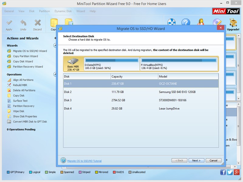 Minitool partition wizard pro edition