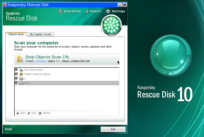 download the last version for ipod Kaspersky Rescue Disk 18.0.11.3c