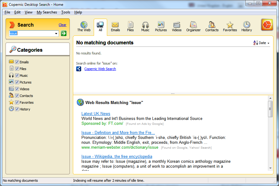 download copernic desktop search free