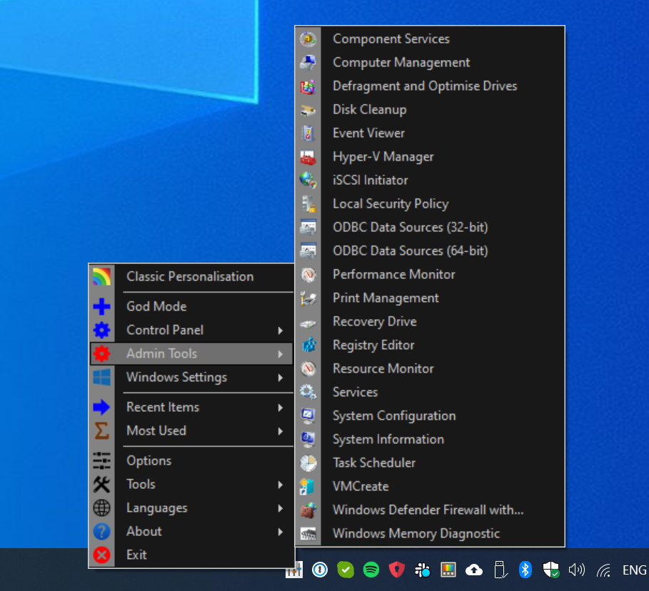 all settings windows 10