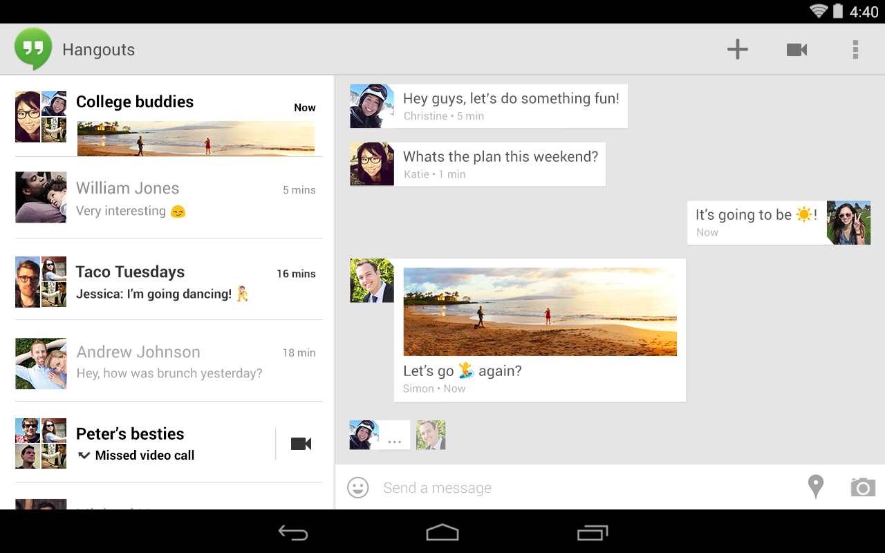 Hangout Software Download For Android