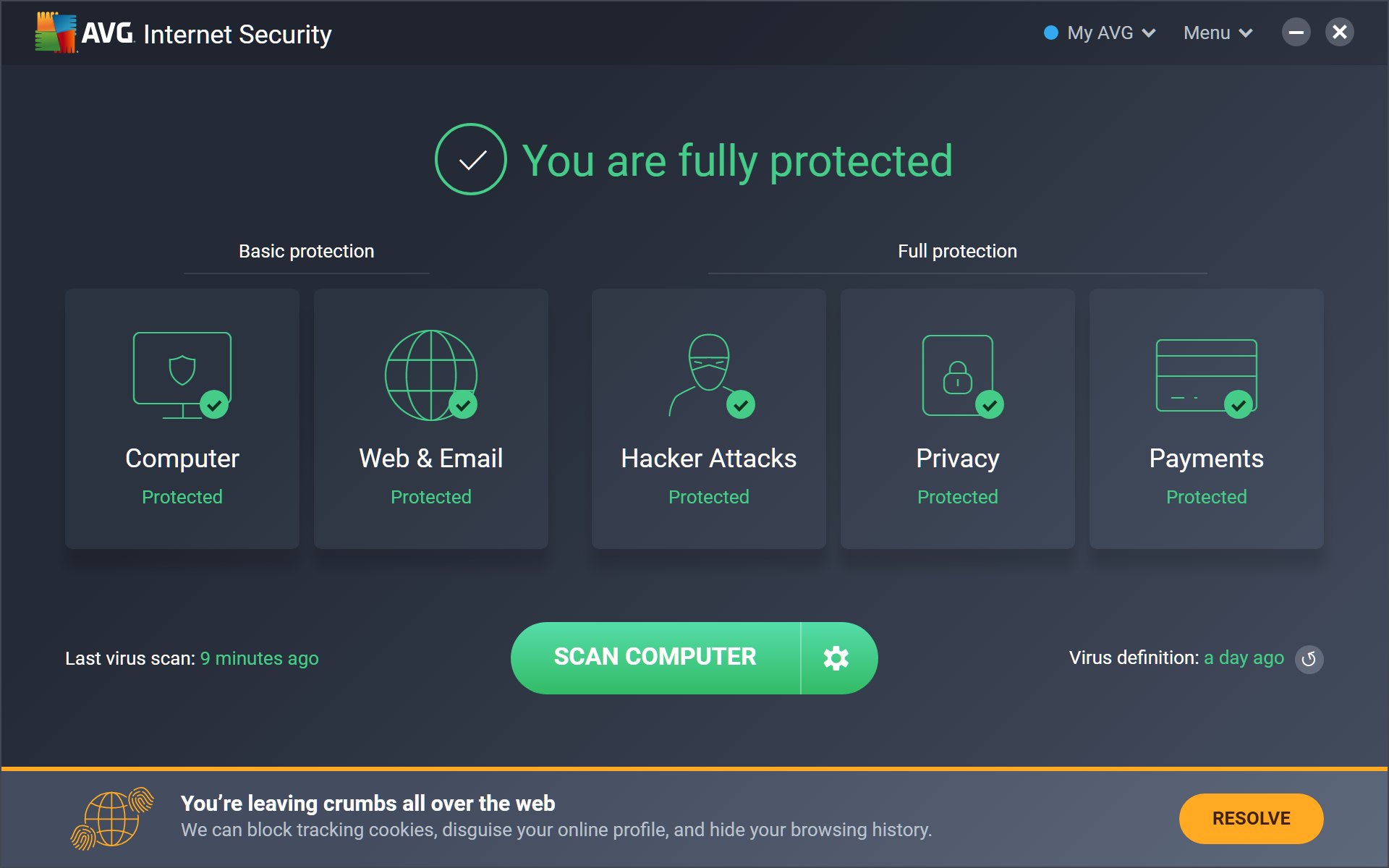 avg internet security 2019 full download