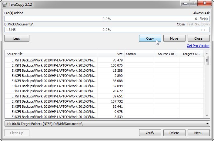 TeraCopy 3.8.5 free download - Software reviews, downloads, news, free trials, freeware and full commercial software - Downloadcrew