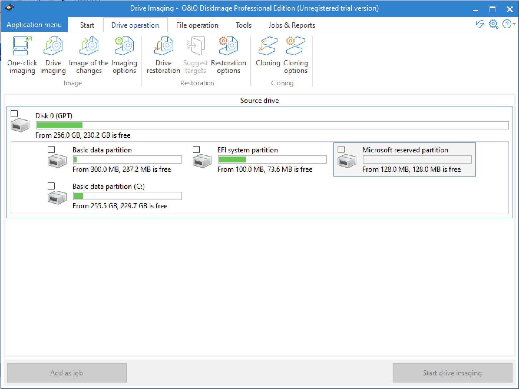 free O&O DiskImage Professional 18.4.304