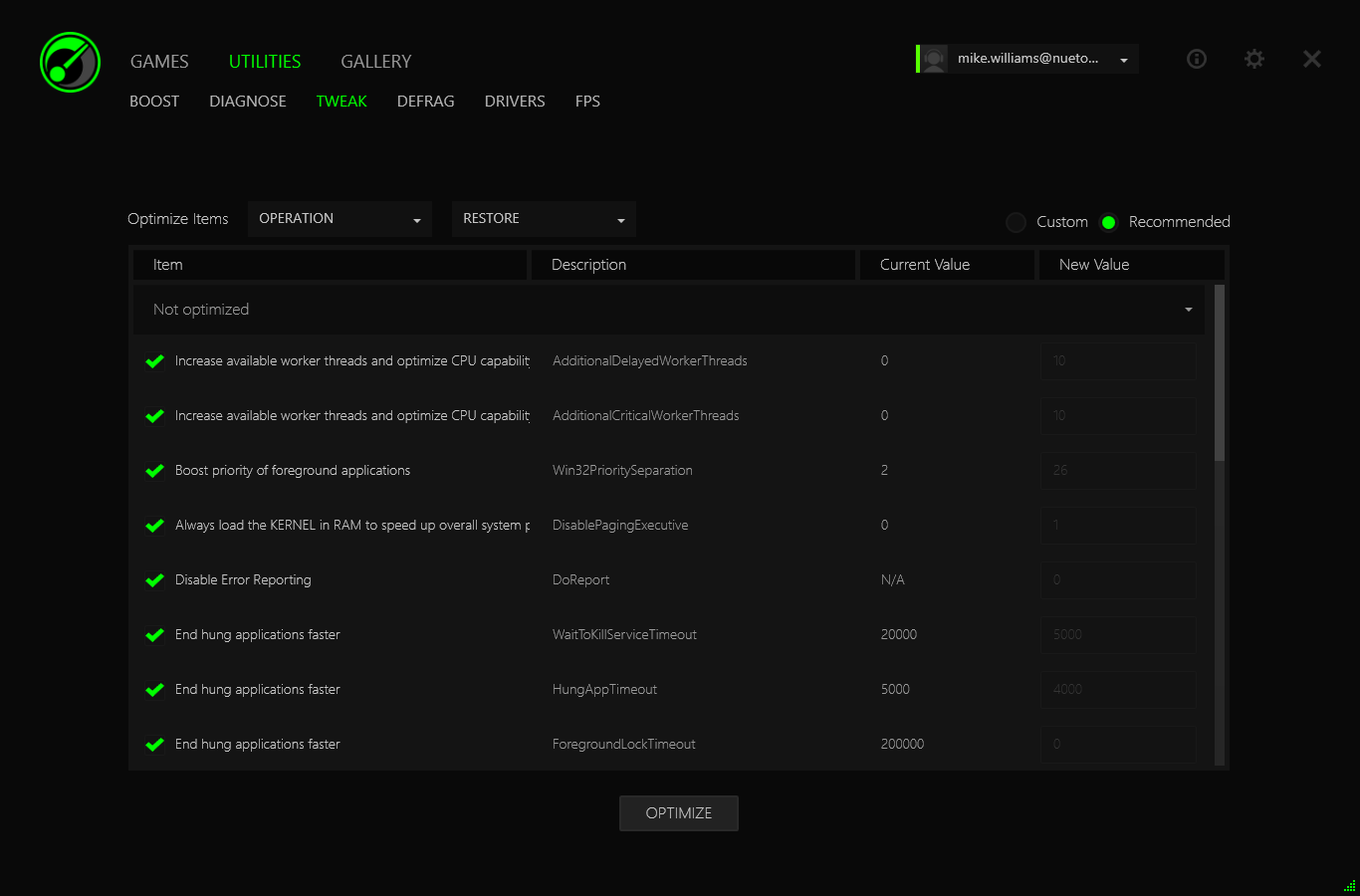 Razer Game Booster 4.2.45.0 free download - Download the ...