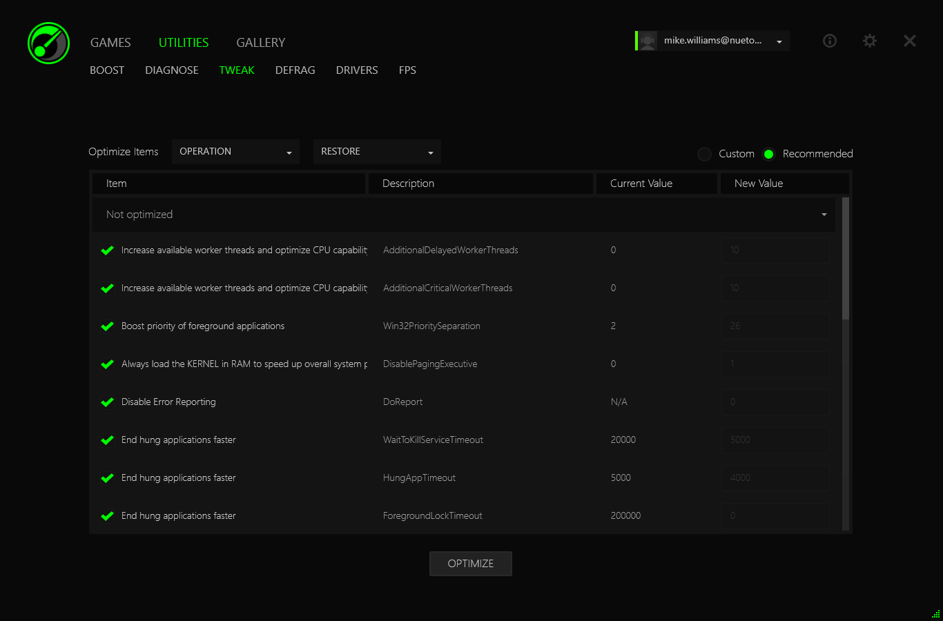 razer booster for windows 10