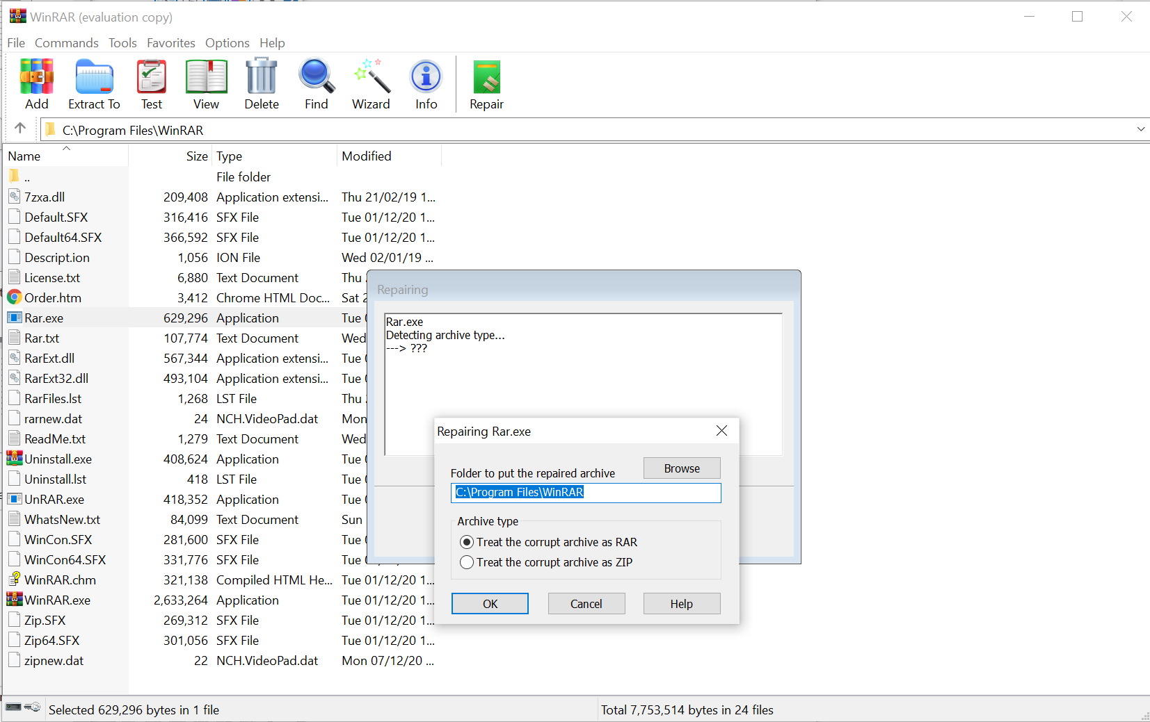 WinRAR 6.23 for windows instal free