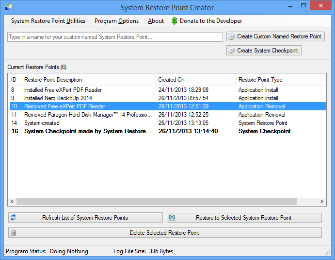 How To Save More Restore Points In Vista