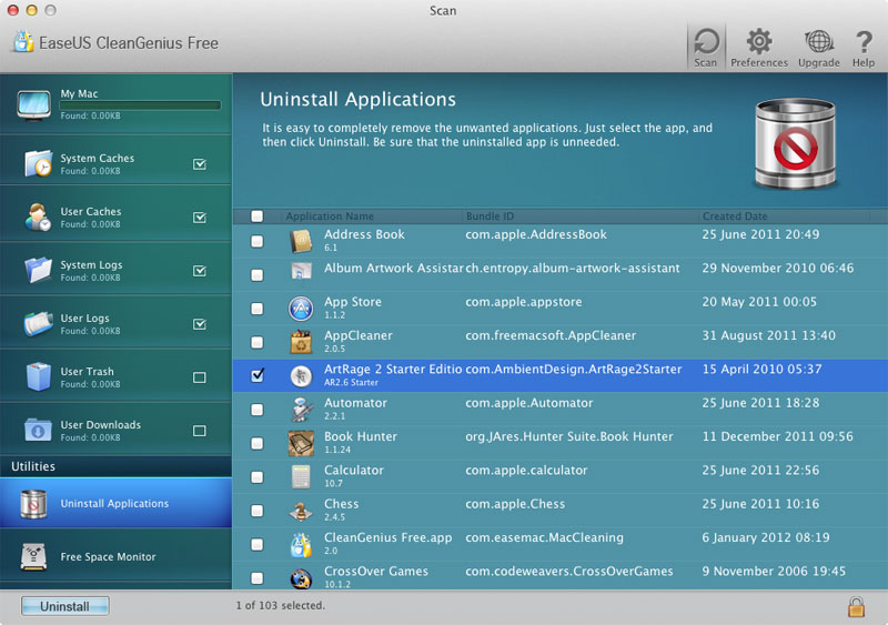 Download CleanGenius for Mac 5.0 professional