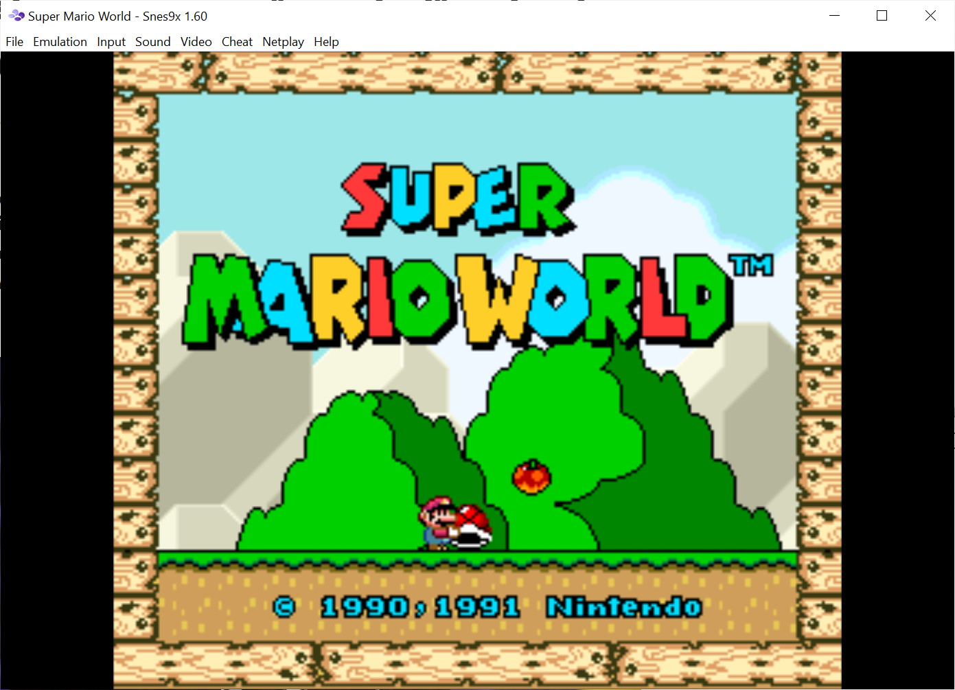 import .cht file to snes9x