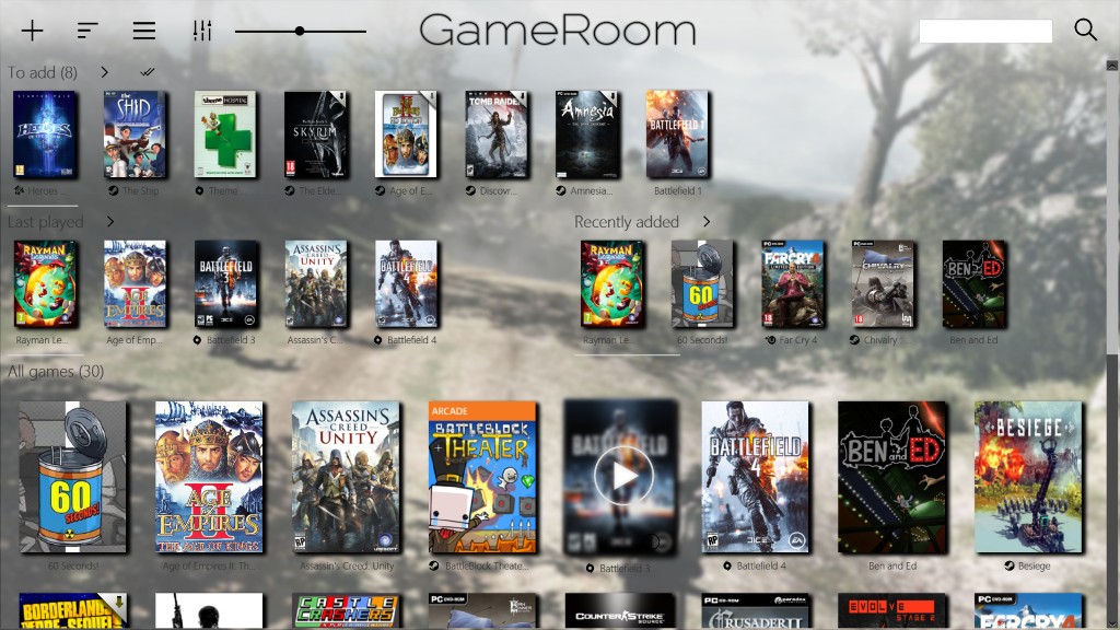 gameroom download windows 10