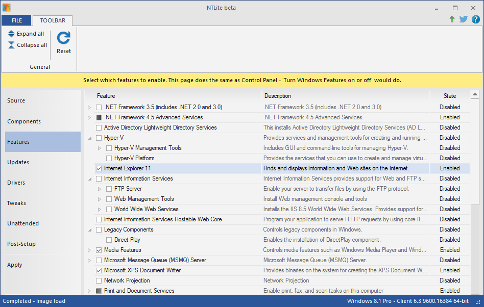 using ntlite to create windows 7 for mac 64