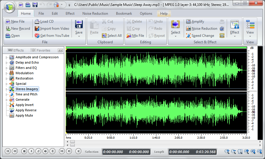 free audio editor music editing software