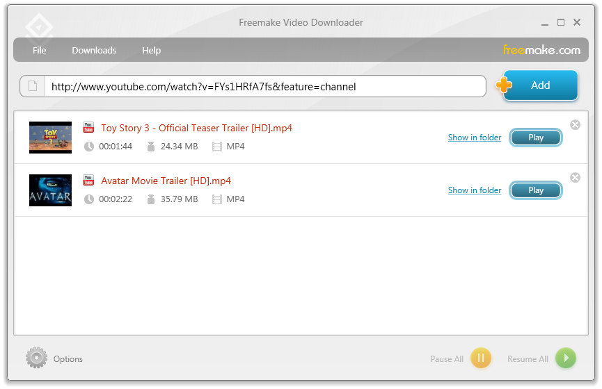 Freemake Video Downloader 2.8.4.300: Download clips from YouTube and other video...