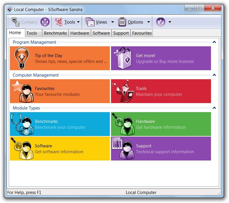 SiSoftware Sandra Lite R26 V31.137 Free Download - Software.