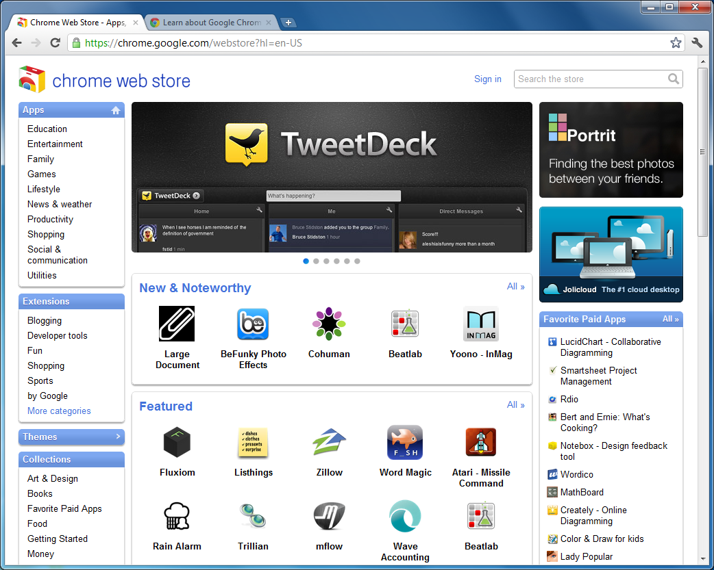 google chrome canary para que sirve