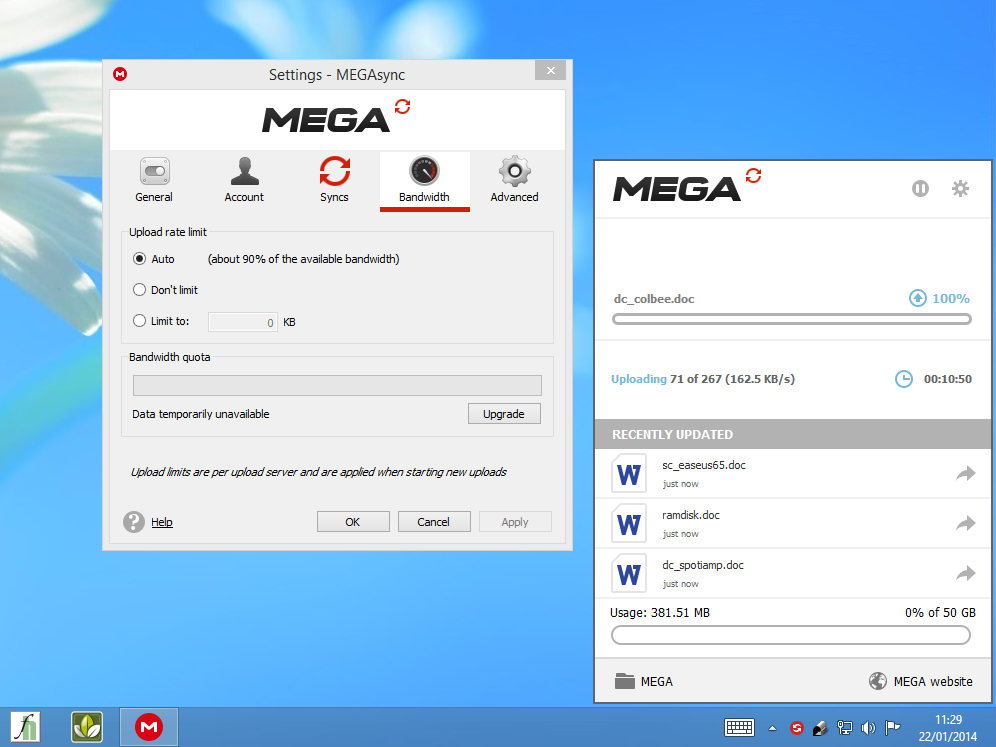 free instal MEGAsync 4.9.5