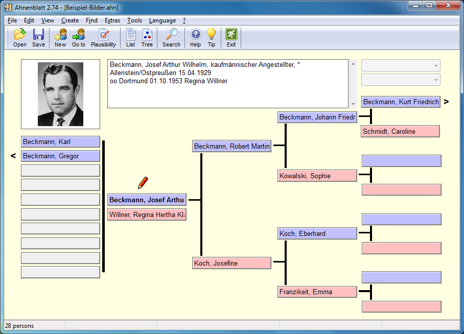 download Ahnenblatt 3.58