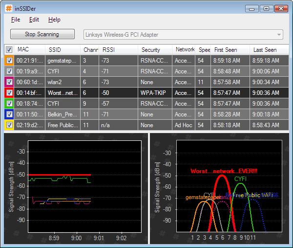 inssider download for windows 7