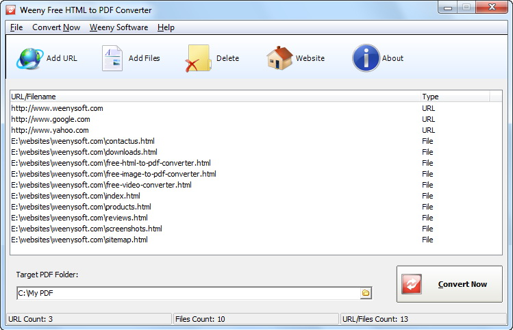 weeny free pdf to image converter