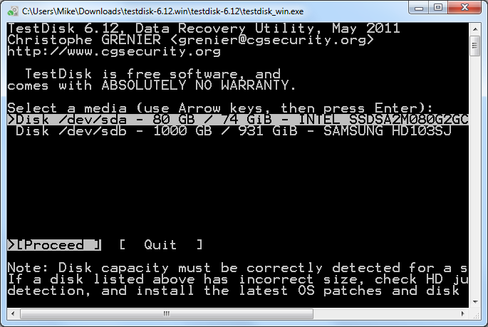 Testdisk Windows Mac Linux Download