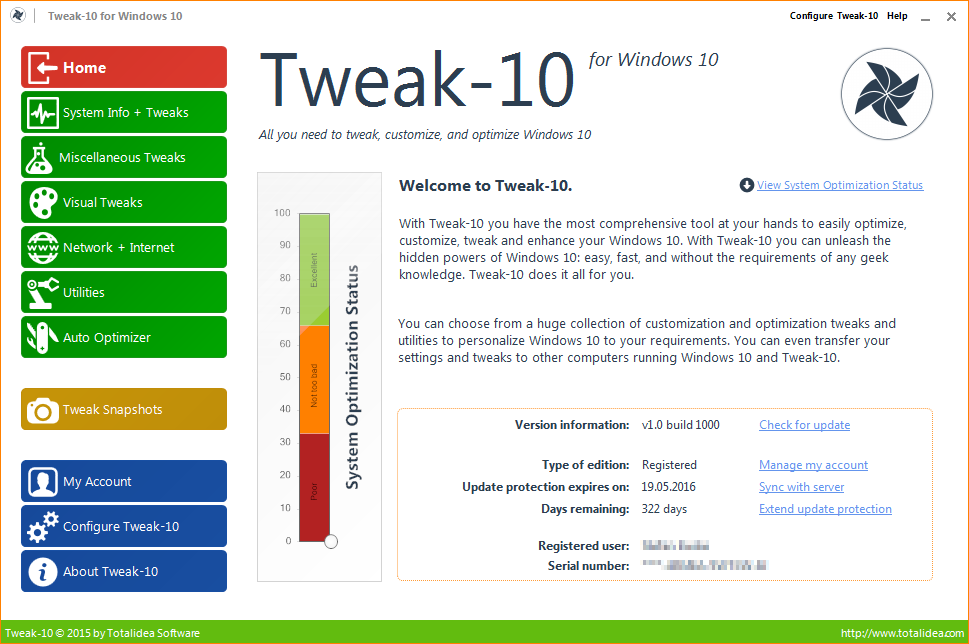 Registry tweak tool v1.4.7.0