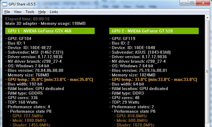 GPU Shark 0.31.0 download the new version for apple